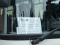 autobus byl řádně označen dle pravidel projektu EU