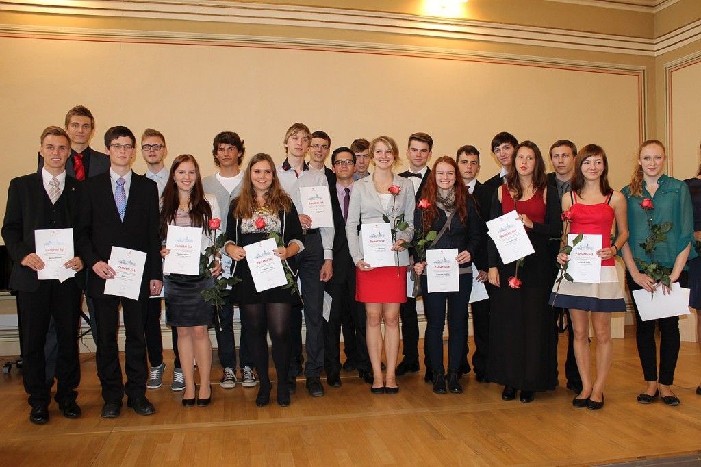 Magistrát říjen 2014: Ocenění nejlepších studentů v regionu