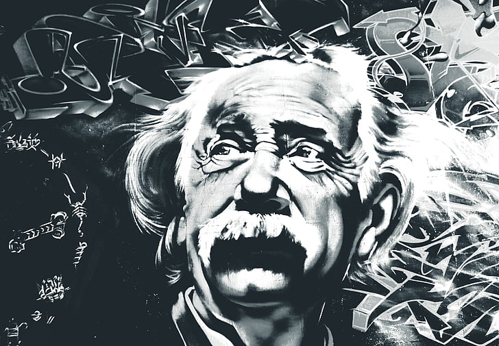 zdroj: https://www.hippopx.com/cs/einstein-albert-einstein-street-art-mural-black-and-white-relativity-genius-17140